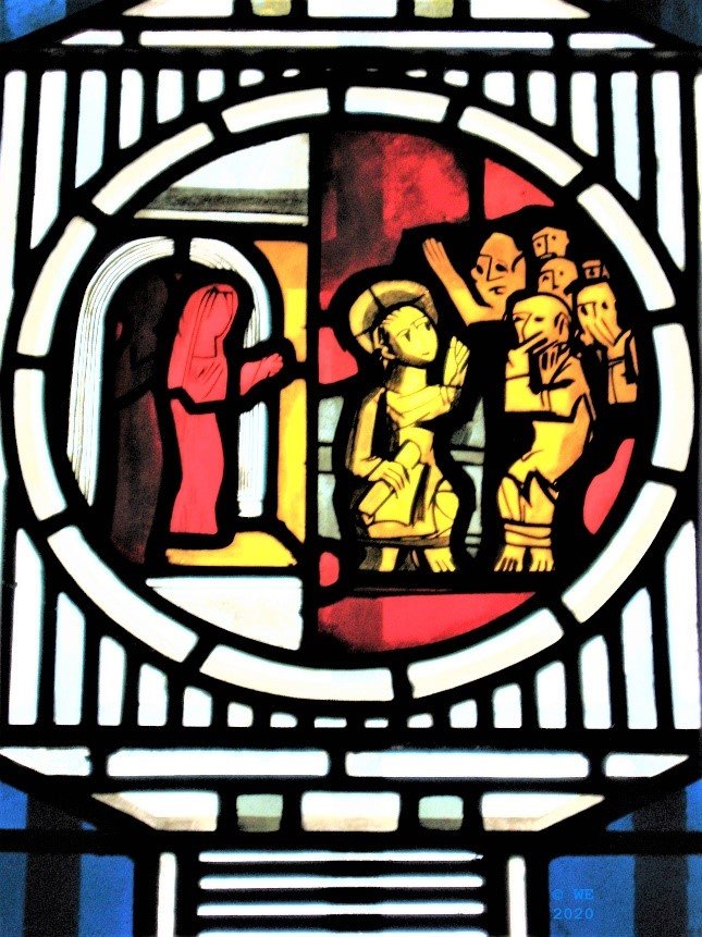 4. KW Jesus lehrt im Tempel (c) Wolfgang Engel