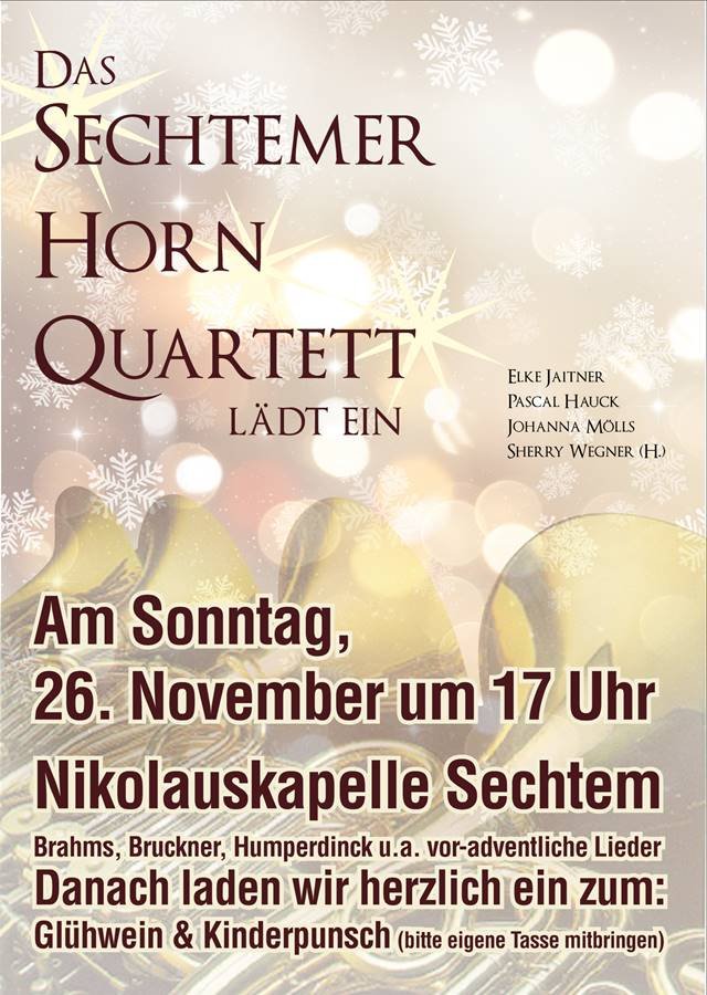 2023.11.26_Sechtemer Hornquartett (c) Elke Jaitner