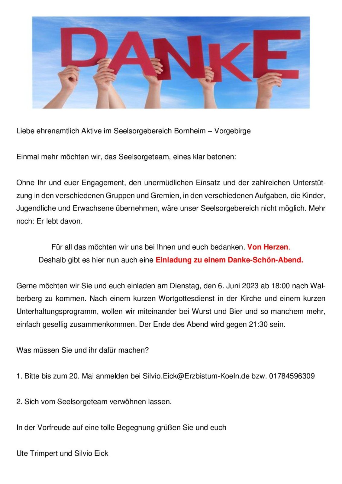 2023_Einladung Ehrenamt 2023-001 (c) Seelsorgebereich Bornheim-Vorgebirge