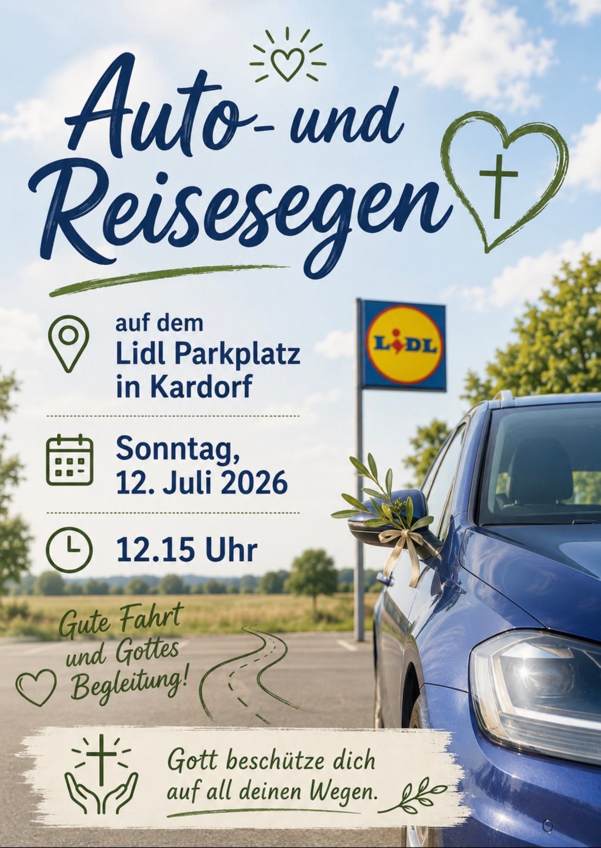 2026.07.12_Autoreisesegen (c) Pfarrer Silvio Eick
