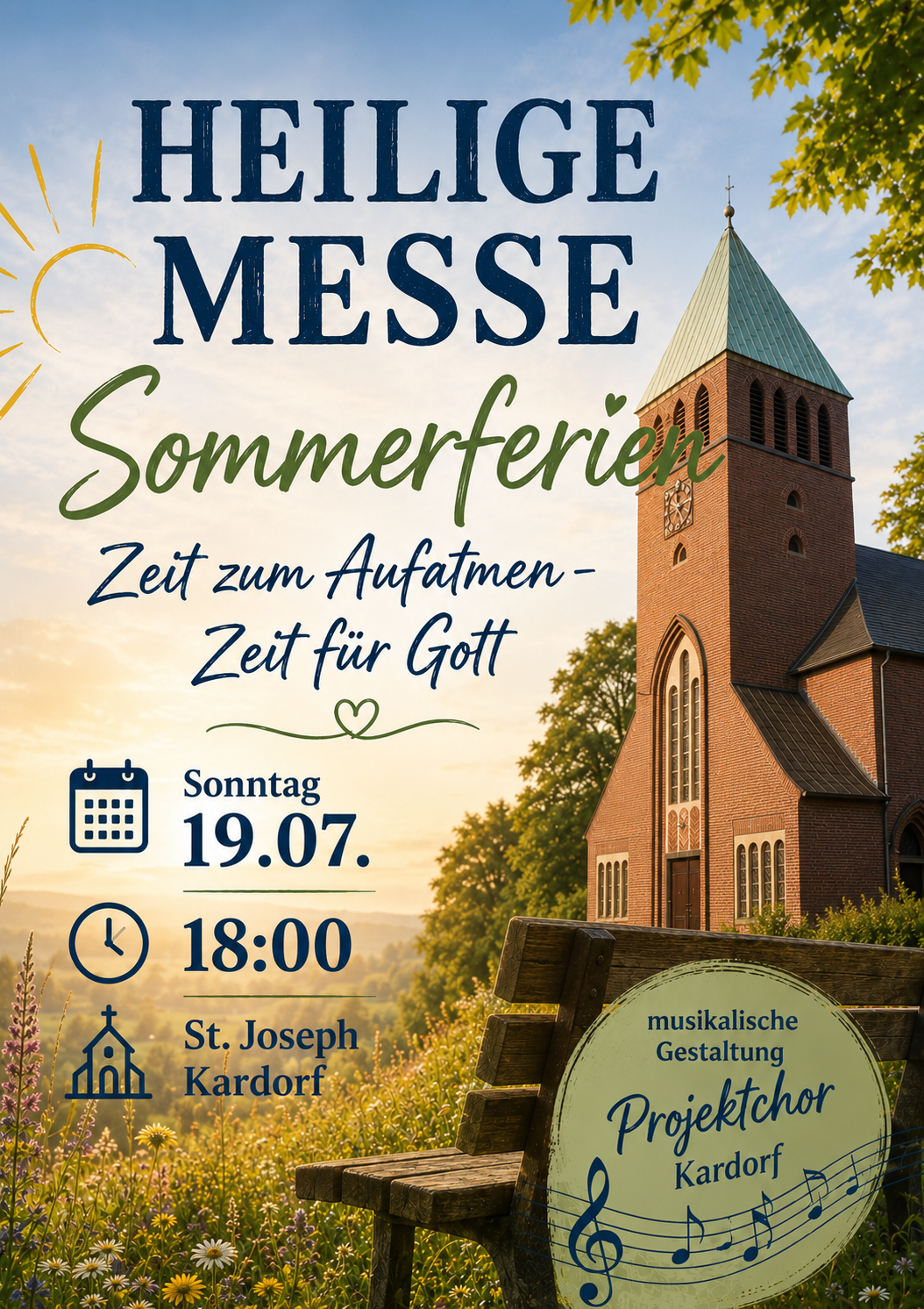 2026.07.19_Heilige Messe _Sommerferien (c) Pfarrer Silvio Eick