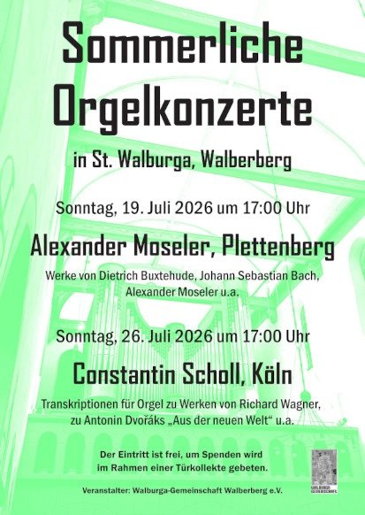 20260719 26 Orgelkonzerte Plakat (002) (c) Hans Dieter Wirtz