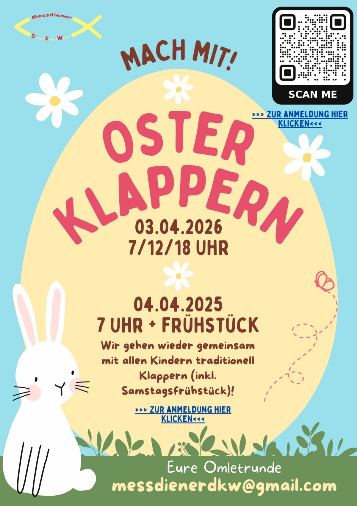 Klappern2026 FLYER-1 (c) Pfr. Silvio Eick