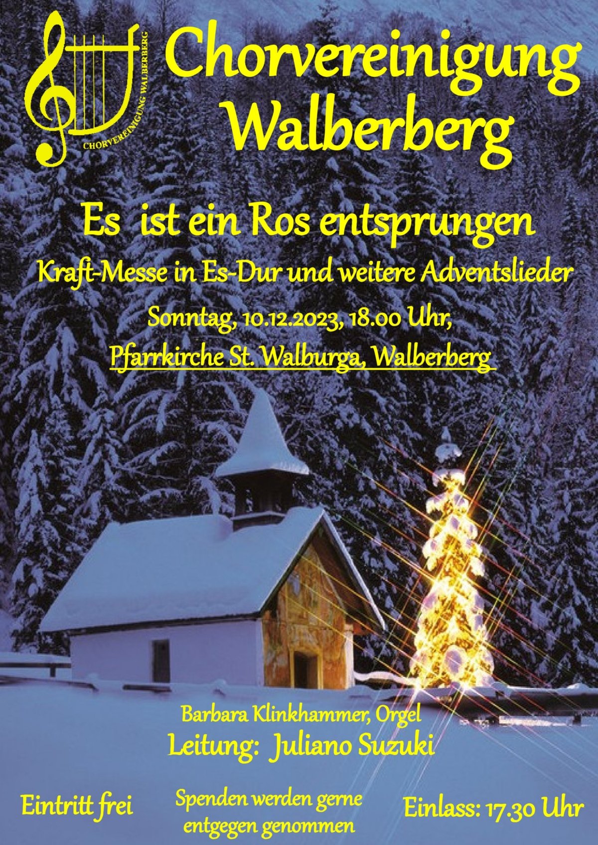 Weihnachtkonzert_Plakat2023-1 (c) Chorvereinigung Walberberg