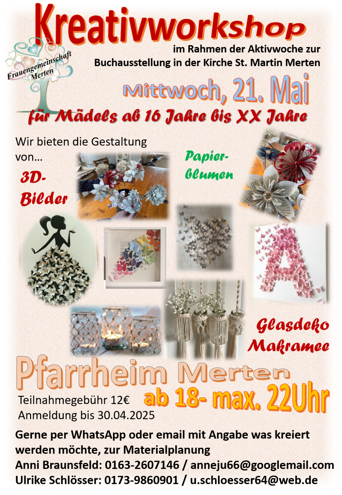 workshop (c) Frauengemeinschaft Merten