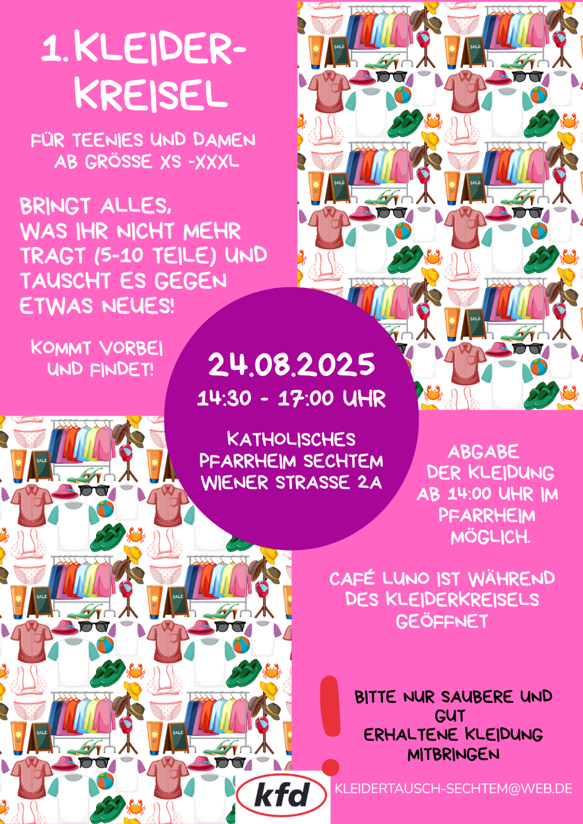 2025_Einladung Kleider-Tausch_ (c) kFD Sechtem