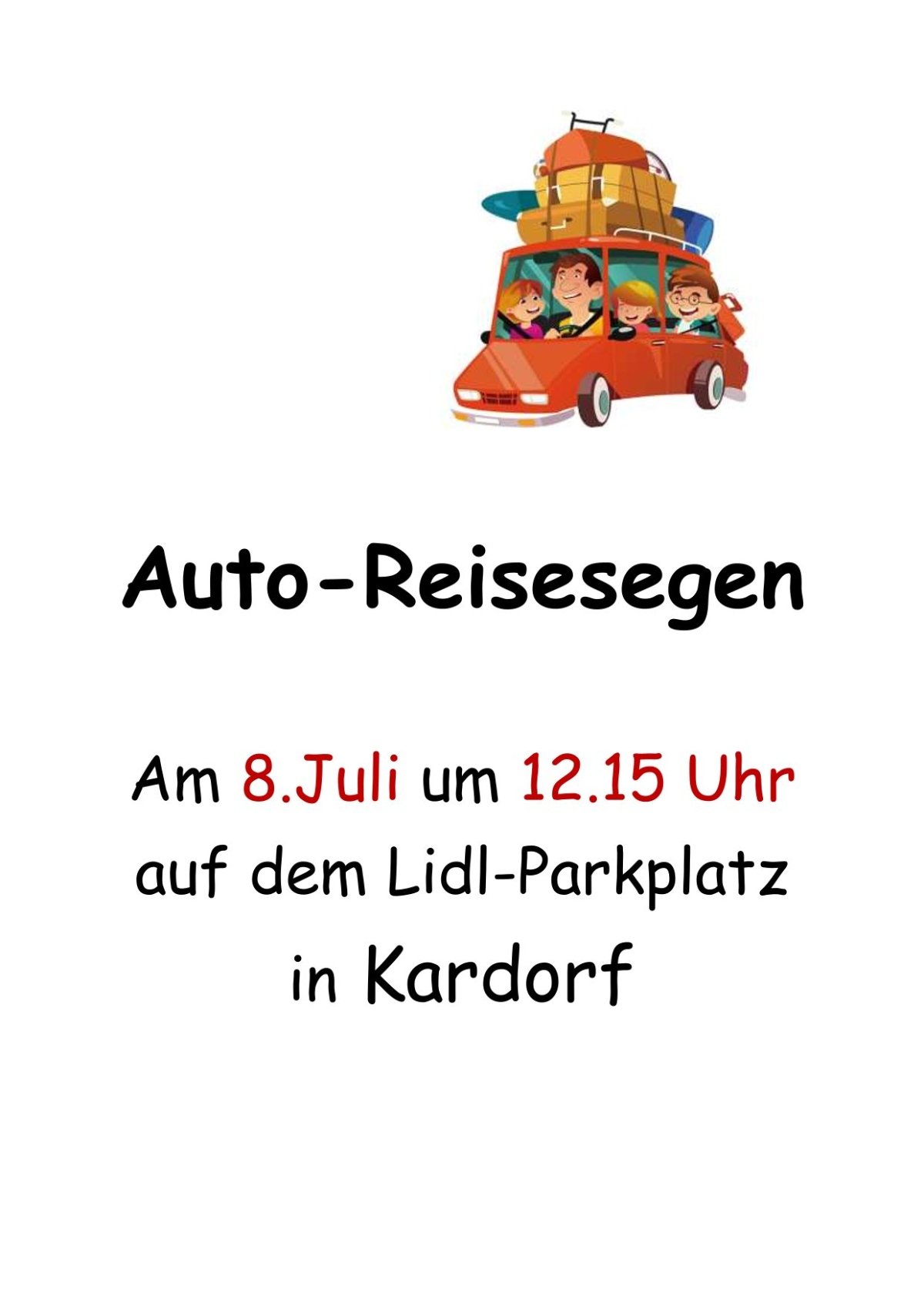 Auto Reisesegen 2025-1 (c) Pfr. Norbert Prümm