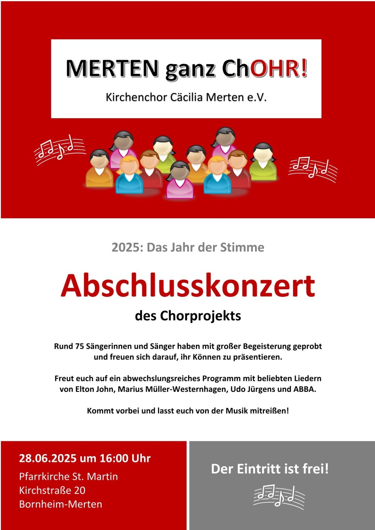 Plakat Konzert Chorprojekt_final-1 (c) Kirchenchor Merten