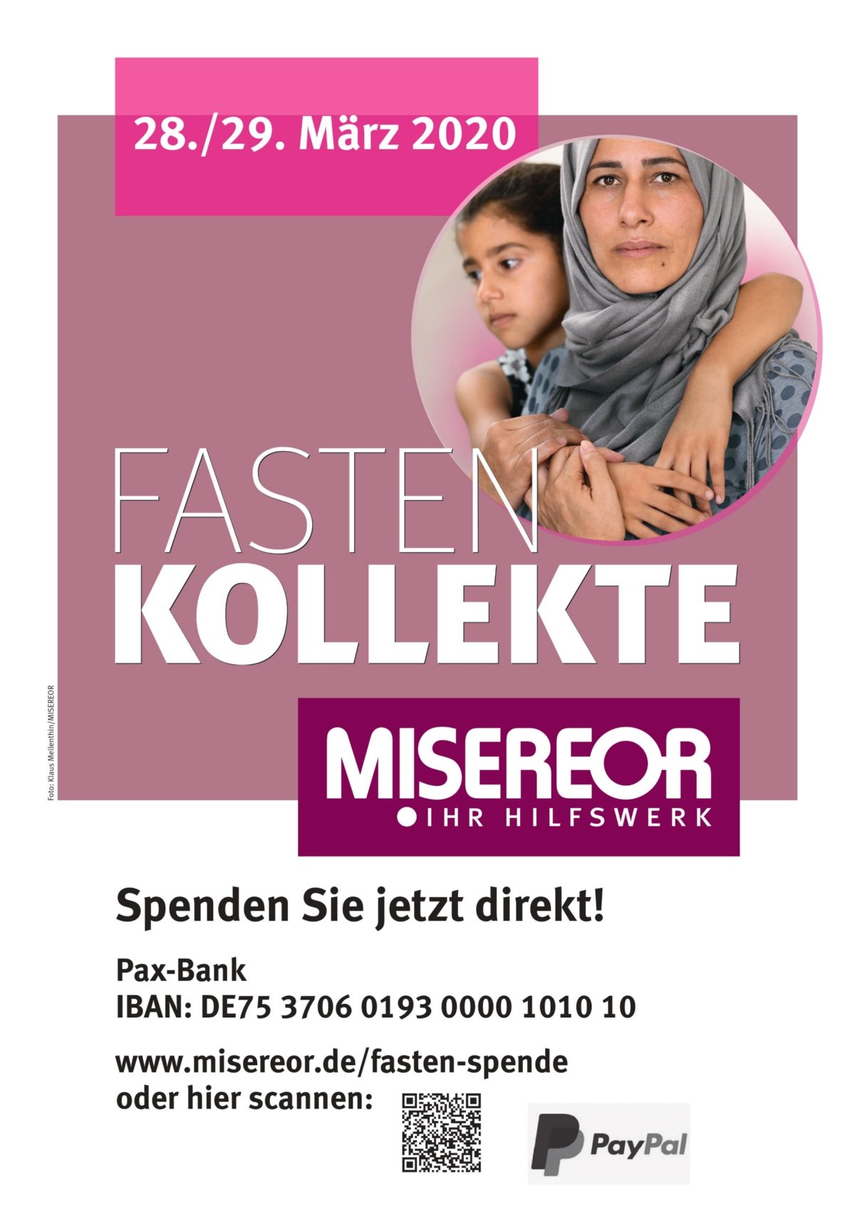 Plakat_Fastenkollekte_2020_Bild (c) Misereor